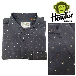 Howler Brothers  | Gray Dobby Mansfield Shirt XL